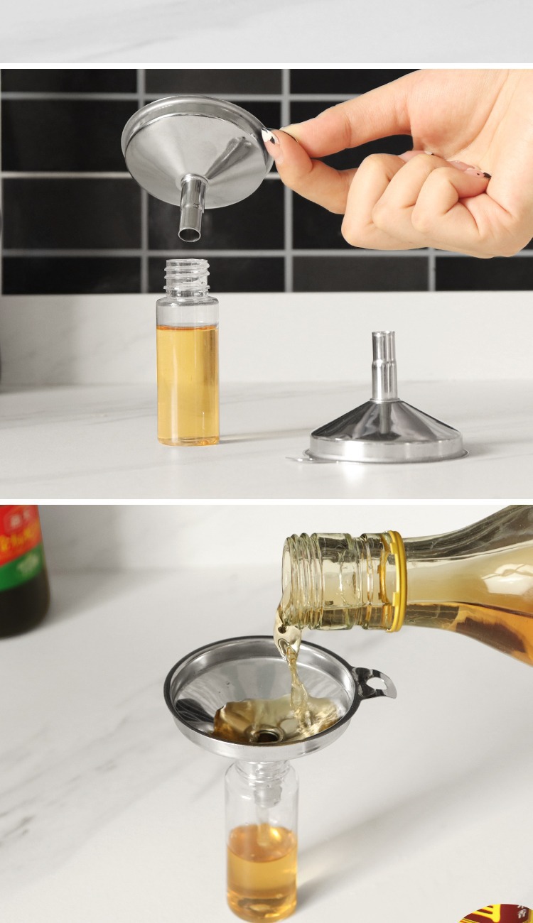 One-piece consignment with free shipping/Fanyi Household kitchen funnel, wine hanging, edible wine whisker, long handle, large stainless steel wine spoon pic 9
