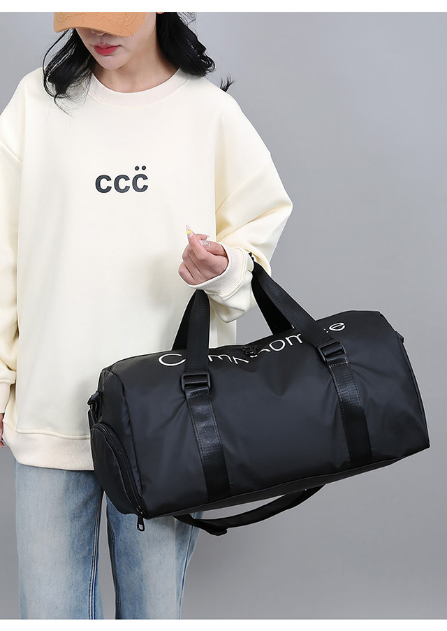 跨境健身包女干湿分离游泳运动训练包男手提登机包旅行袋短途行李详情31