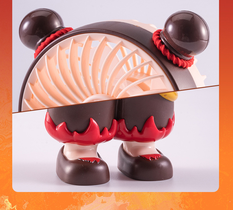 新款小火灵珠手持小风扇usb便携式宿舍小型风扇办公桌面静音超强风详情9