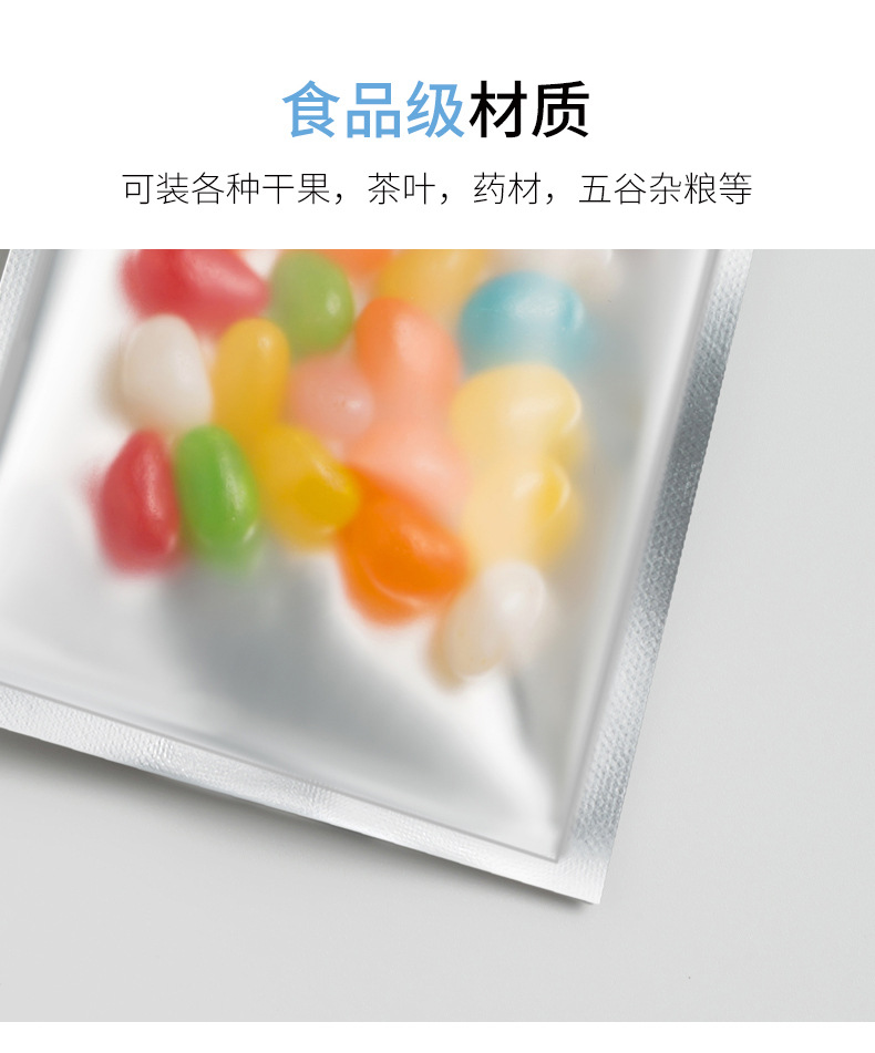 Xiao Ka Gu Pan Ba Ji Gift Jewelry Color self-sealing bag Packaging bag Gift Bag Sealed Bag Frosted self-sealing bag pic 4