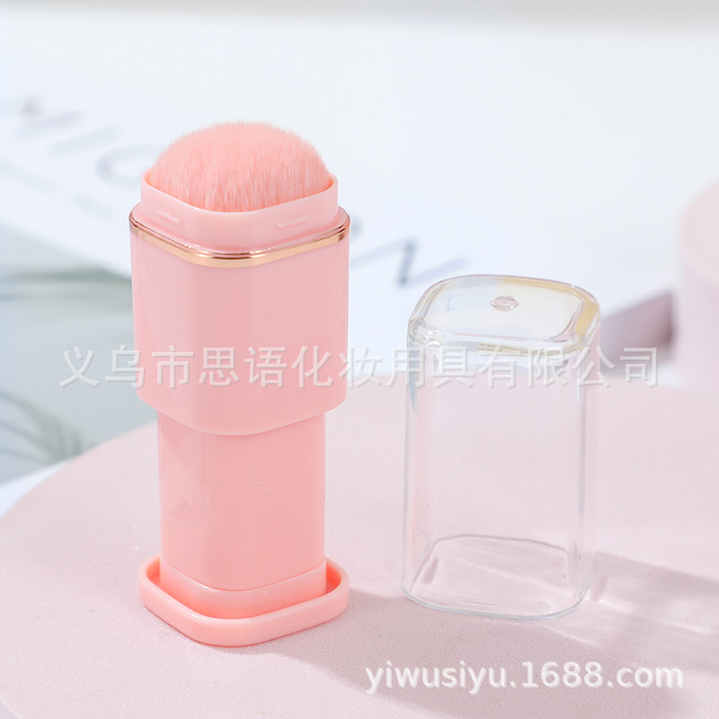 厂家直供伸缩刷多功能便携散粉刷腮红刷带盖子化妆工具批发详情14