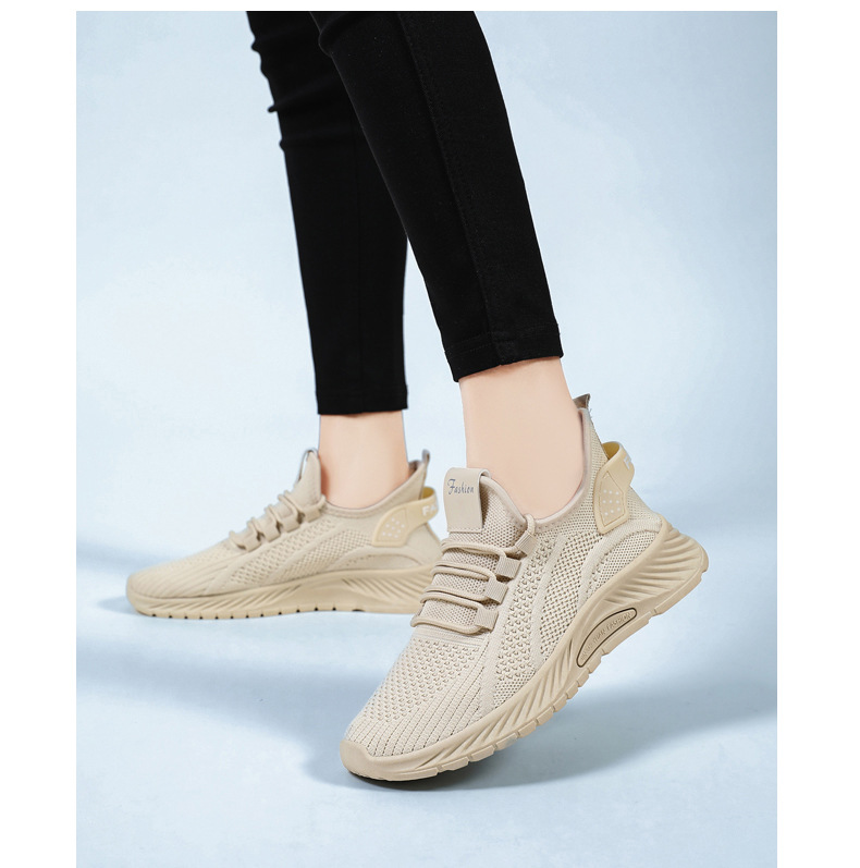 鞋子女夏季爆款跨境大码女鞋软底不累脚飞织鞋休闲运动鞋跑步鞋详情27