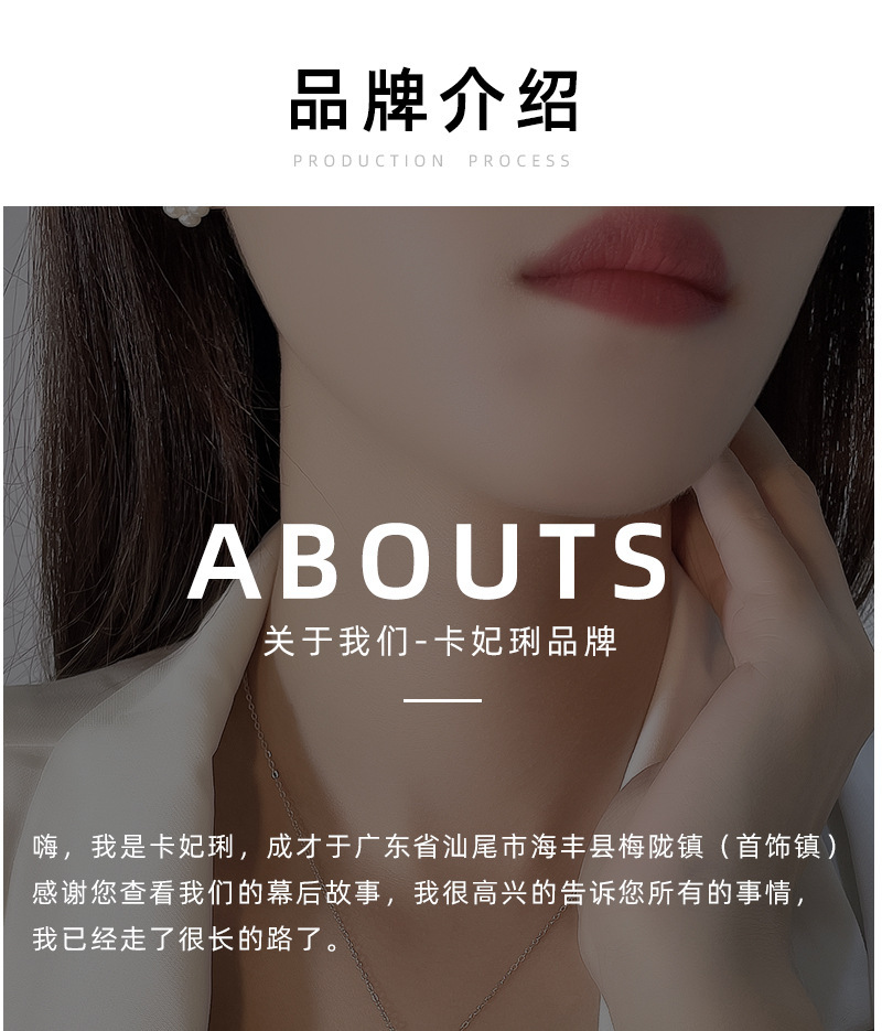 Cross-border niche design light luxury S925 sterling silver ring for women, Baroque pearl square opening ring accessory pic 24