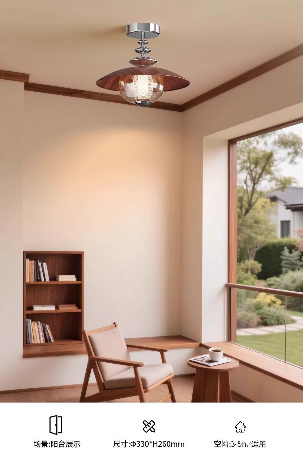 设计师厨卫艺术灯中过个性阳台玄关玻璃走廊古风吸顶灯道创意法式详情9