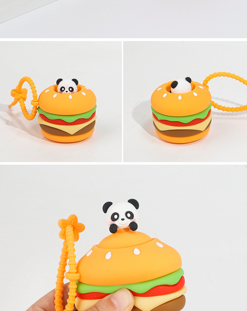 卡通动物硅胶捏捏乐食品级儿童减压玩具包包挂饰钥匙扣新奇特玩具详情11