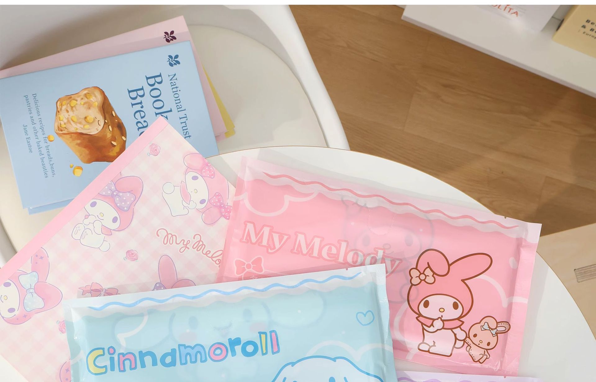 三丽鸥正版车载垃圾袋便携式加厚可爱卡通自粘多功能桌面袋子批发详情22