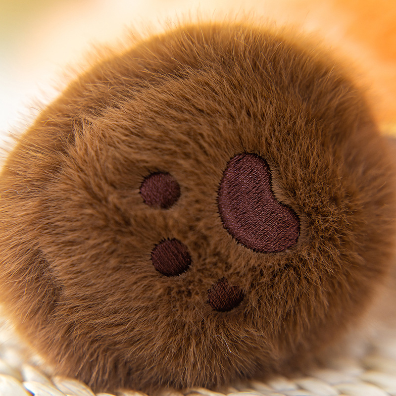 爆款可爱趴姿狐狸仿真动物跨境内带颗粒毛绒玩具公仔礼物玩偶批发详情27