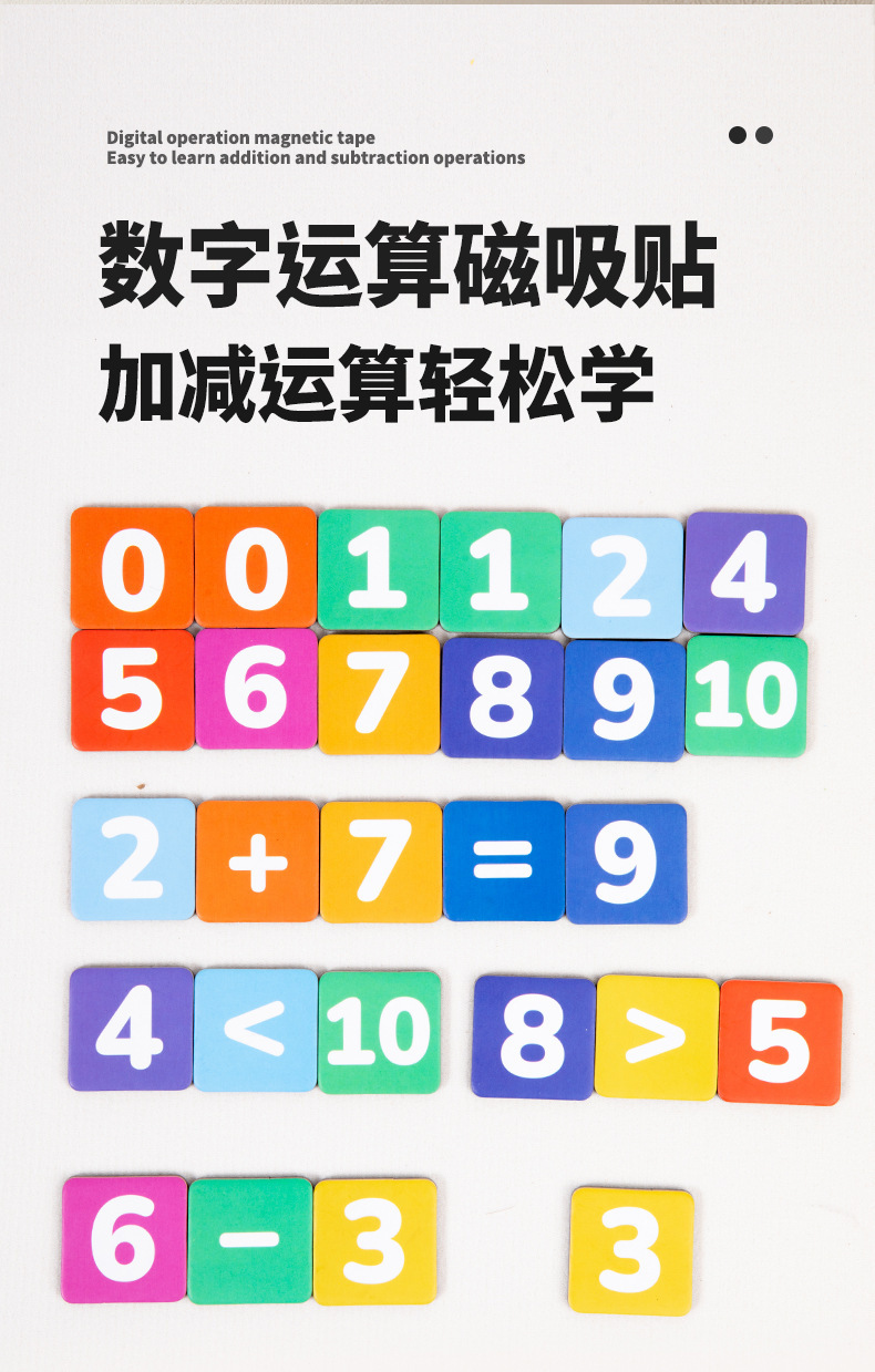 儿童数字教具幼儿园学习加减法手掌手指头数学认知益智类算数玩具详情6