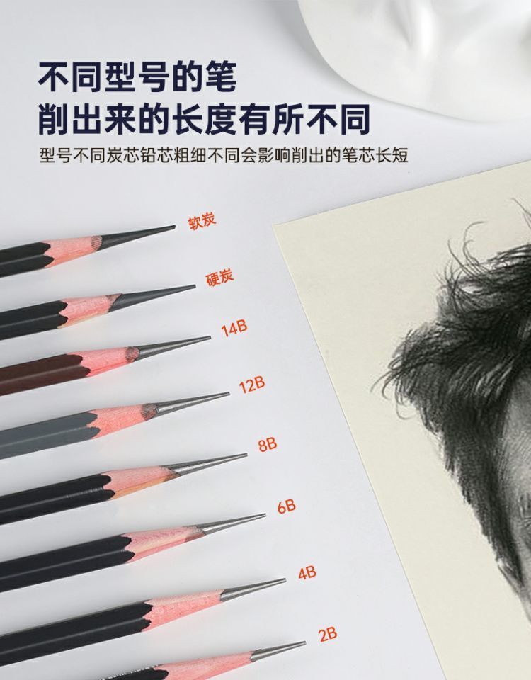 大V削笔器dav56代削笔机美术素描专用削笔机刨笔刀架替大V削笔器详情16