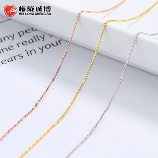 925纯银八角蛇骨链项链女新款时尚简约百搭单链ins气质高级感饰品详情3