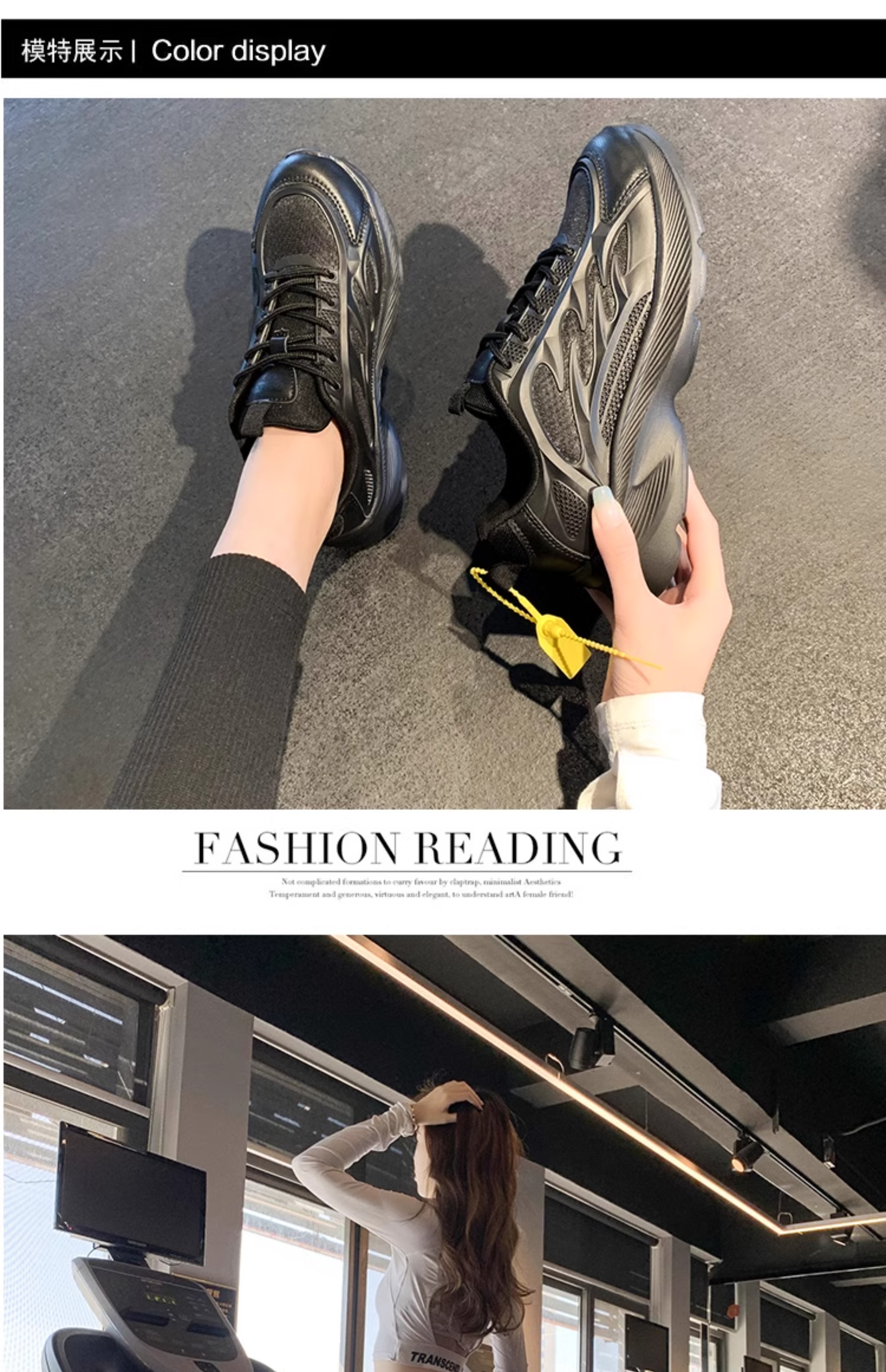 New Spring and Autumn running shoes for women, lightweight and shock-absorbing fitness sports shoes for women pic 11