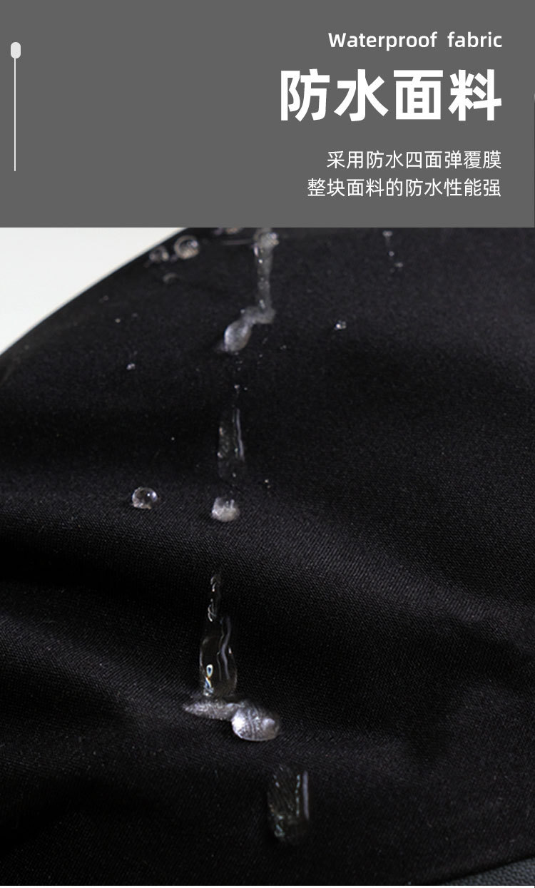 跨境宠物雨衣中大型犬金毛萨摩阿拉斯加防水四脚雨衣狗狗连帽雨衣详情8