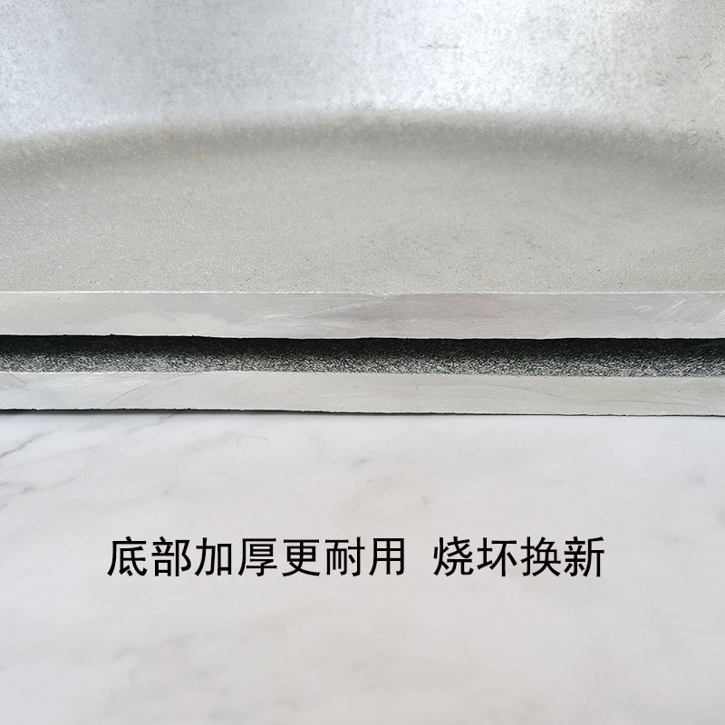 老式家用加厚无涂层不粘锅纯手工吕铝锅炕饼烙饼锅煎饺煎包平底锅详情9