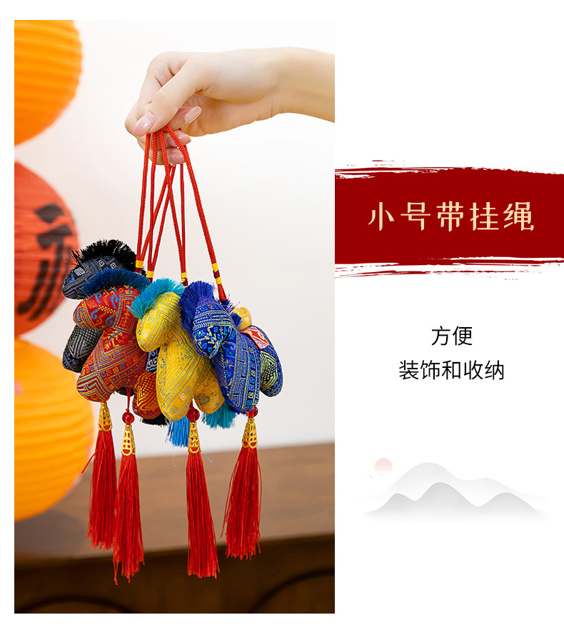 马年吉祥物毛绒玩具富贵马生肖玩偶公仔马年公司活动礼品小礼物详情10