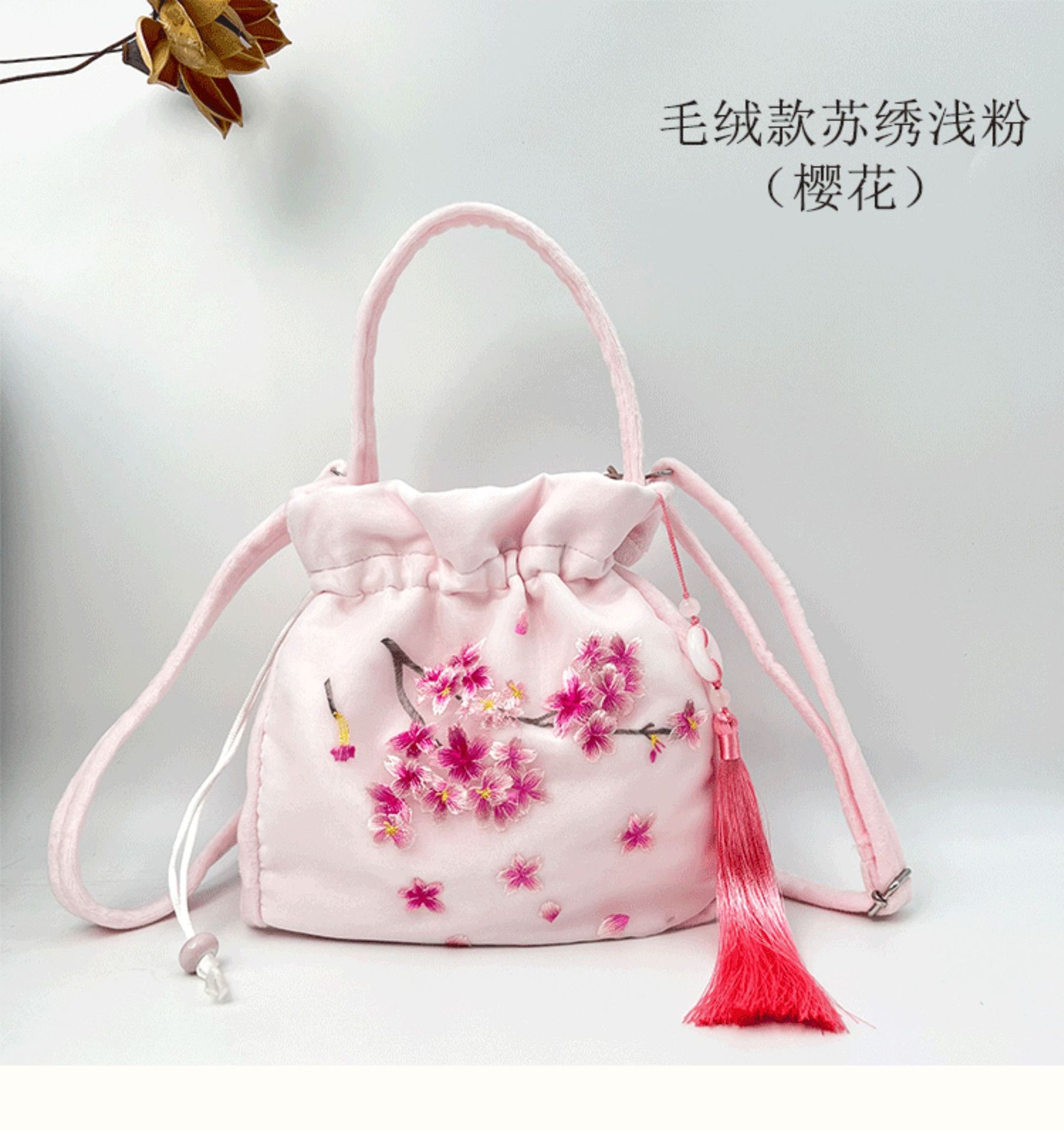 国潮四季百搭苏绣包包新中式百搭手提包国风斜挎包包汉服搭配古风包详情32
