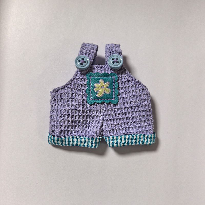 Cotton doll shorts fashion dress-up outfit Y065 Three types of overalls doll clothes dress-up game doll clothes pic 4