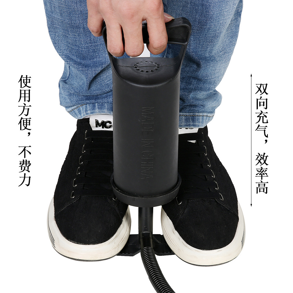 厂家批发塑料打气泵充气玩具打气筒脚踩气筒现货四寸脚踩泵详情11