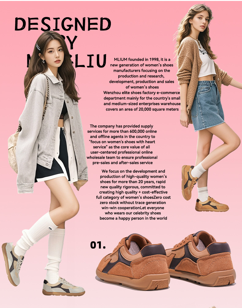 真皮复古小白鞋女2025秋季新款平底歪头运动鞋休闲女鞋百搭鞋子女详情14