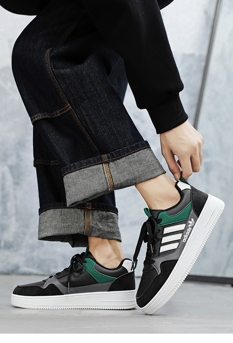 阿迪断码男鞋开车暴帅板鞋2025秋冬季爆款休闲百搭潮流透气小白鞋详情1