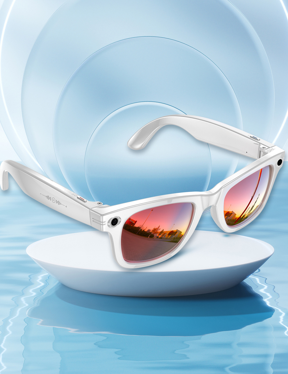 The cross-border W620 smart glasses feature 8-megapixel AI translation, photo and video shooting, and dual noise reduction and image stabilization for image transmission pic 22