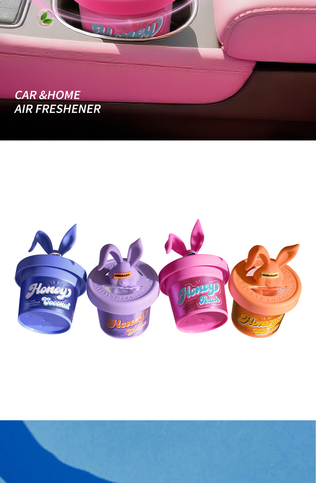 New cross-border foreign trade solid car solid perfume, high-end aroma diffuser for the car and bedroom, air freshener pic 2