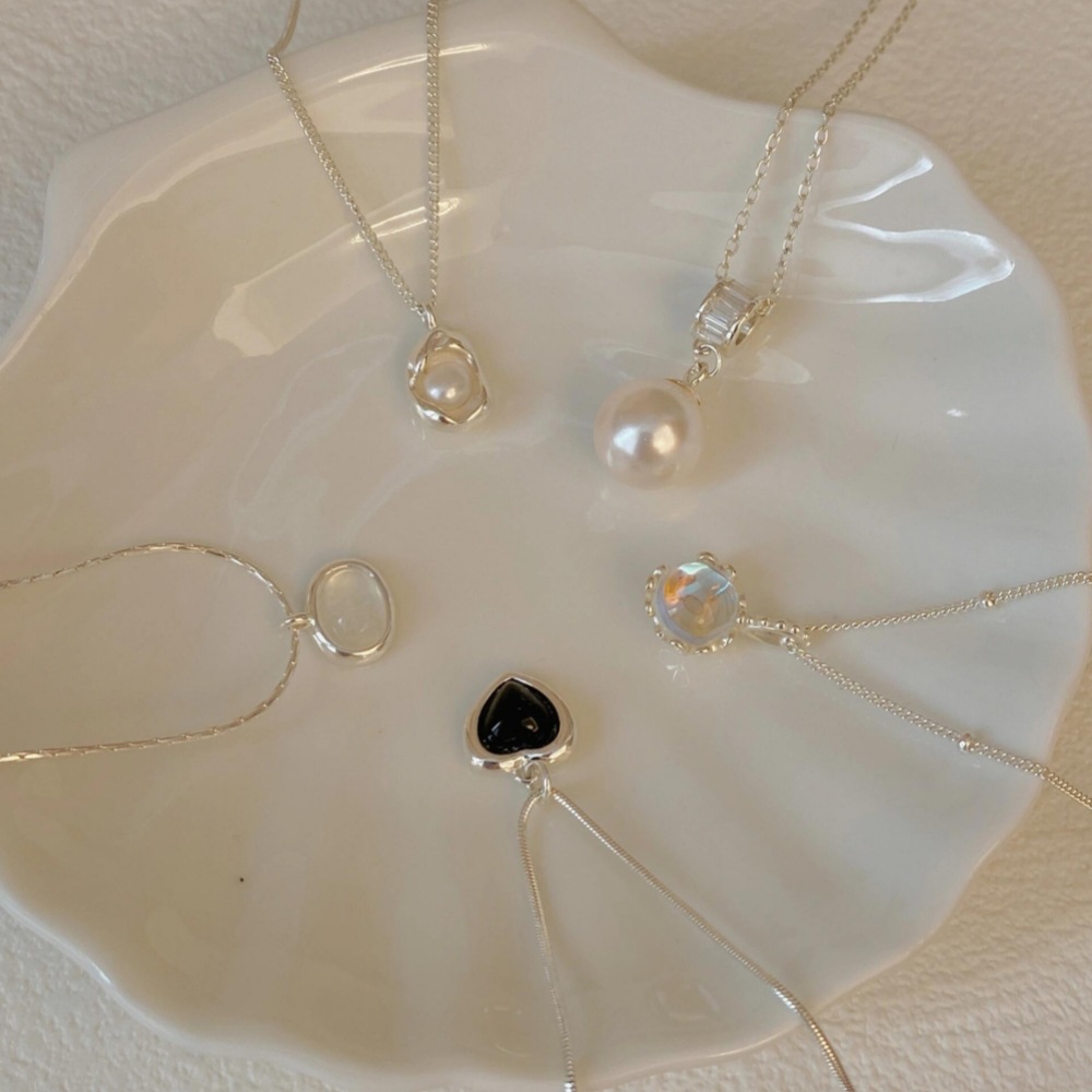 s925纯银珍珠蝴蝶项链女设计感小众高级感不掉色配饰百搭锁骨链潮详情6