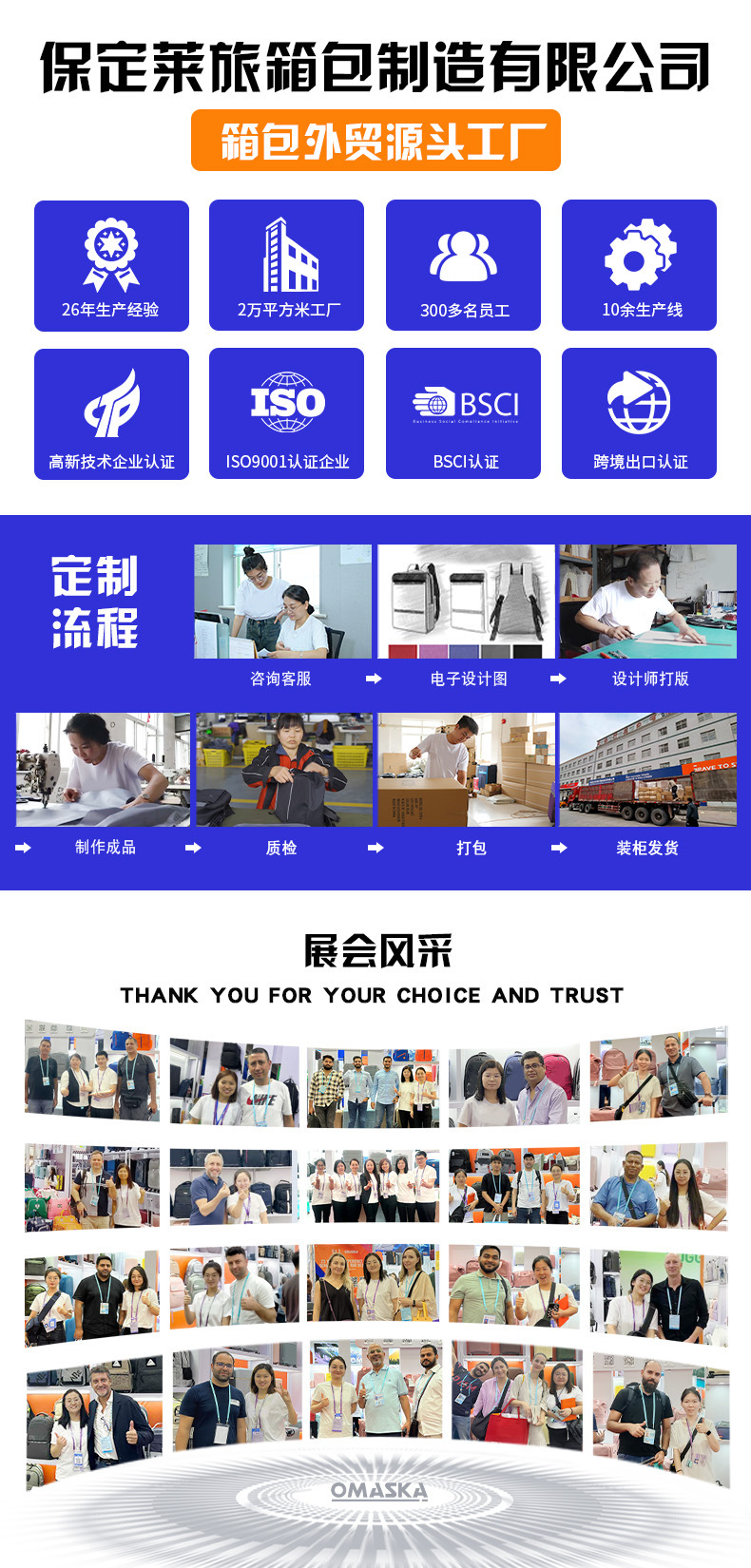 背包双肩包男款高级感休闲旅行双肩包定制LOGO礼品背包学生包休闲详情1