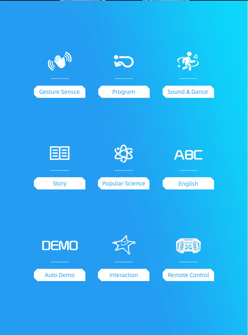 New cross-border programmable robot toy 2.4G wireless remote control gesture-sensing sound and light intelligent police model pic 2