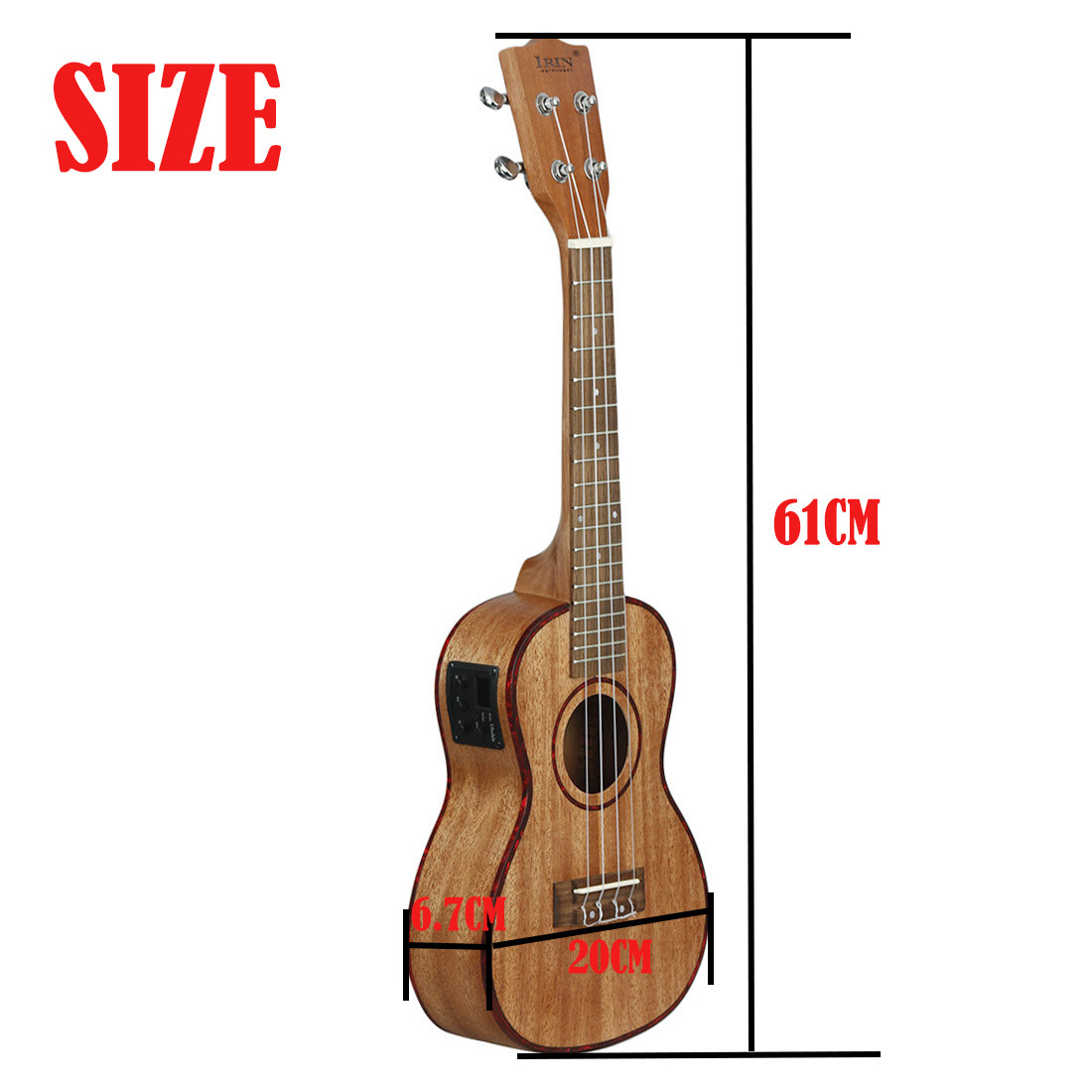 Ukulele case, strings, tuner, strap, cleaning cloth, tuner, guitar stand, door handle, gloves, AV32 Saxophone storage, multi-functional set pic 2