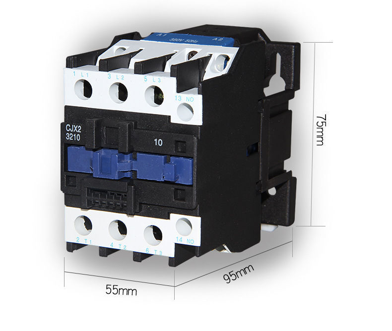 正品加厚银点交流接触器CJX2-1210 1810 2510 3210 0910 220V380V详情5