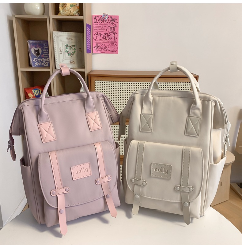 妈咪包ins手提大容量高级感学生外出轻便旅行女士多功能书包详情29