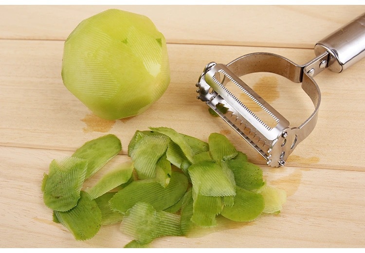 Fruit knife, stainless steel peeler, multi-functional potato peeler, household kitchen grater, peeler, magic tool pic 4