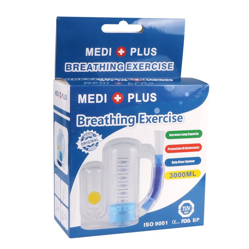 外贸专供呼吸训练器5000ml大容量肺活量肺功能锻炼器家用呼吸器详情8