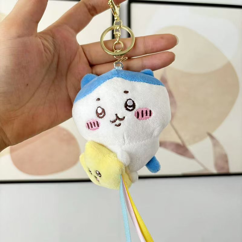 chiikawa可爱自嘲流星雨小八乌萨奇毛绒挂件吉伊卡哇卡通礼物毛绒玩偶公仔吉祥物玩具详情3