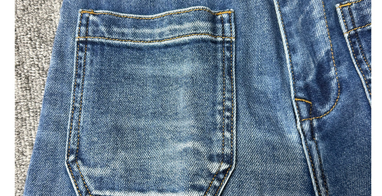 PL blue jeans for men and women, high-waisted loose, casual, versatile, wide-leg trousers with patch pockets, European and American style 2026 new style pic 10