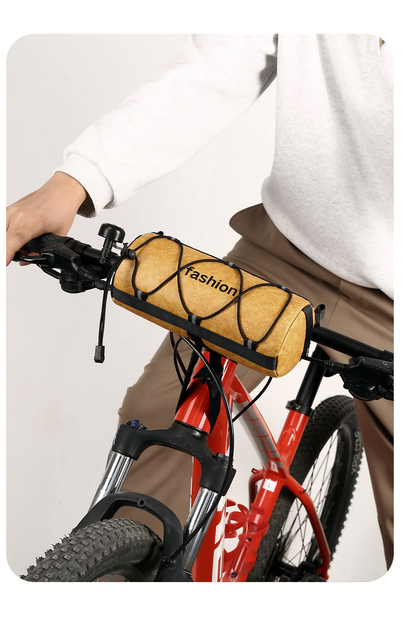 山地自行车圆筒车把包横梁挂包多功能代驾车公路折叠车骑行收纳包详情14