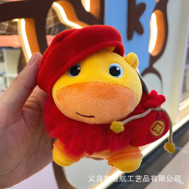 【 Authentic 】 Original secondary costume water Dolphin Lulu plush doll bag Pendant, Little Red Book Internet celebrity doll pic 14