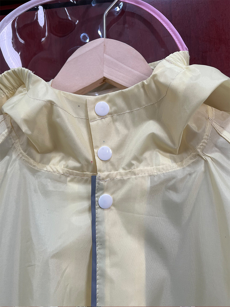 儿童雨衣2024新款轻薄透气男童女童中大童幼儿园宝宝雨披轻便款详情5