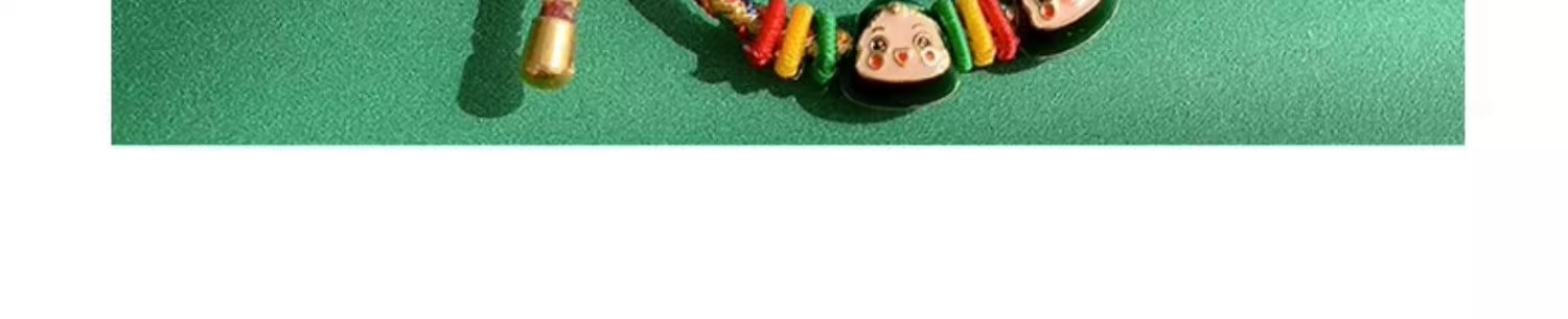 端午节五彩绳手工编织可调节本命年红绳手链儿童粽子手绳手串礼物详情22