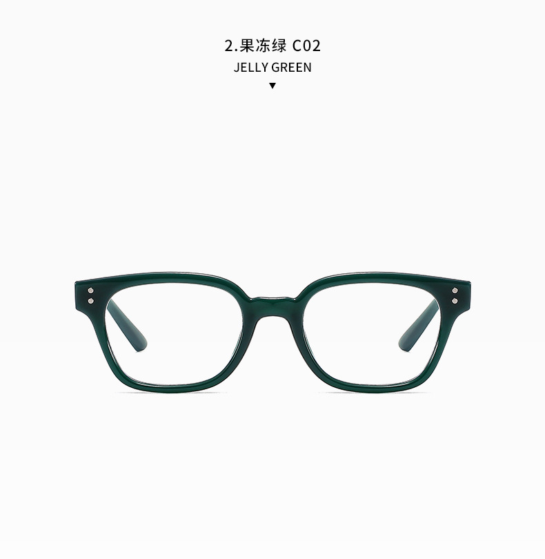 The new anti-blue light myopia glasses, the same style as the popular ones on Xiaohongshu, are fashionable and trendy for both men and women. They can be paired with neutral refractive index glasses pic 13