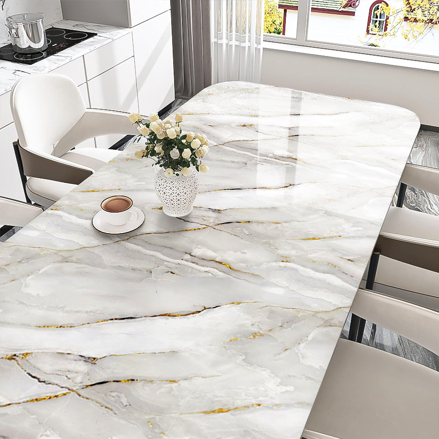 Cross-border exclusive Gilt Marble-patterned wallpaper for home decoration building materials background wall Gilt Marblewallpaper pic 48