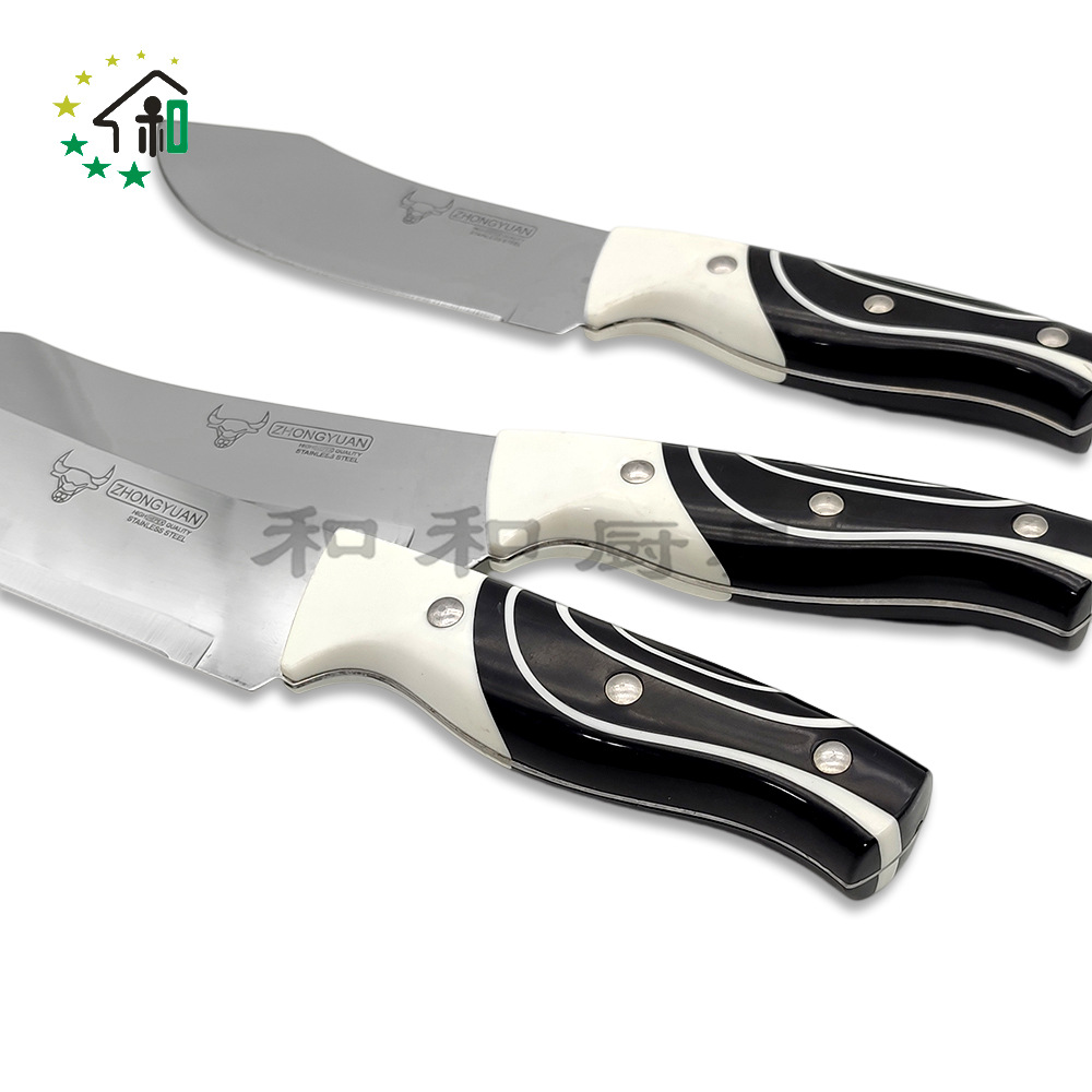 不锈钢切菜刀家用屠宰刀专业厨师刀切片跨境刀具 Kitchen knife详情12