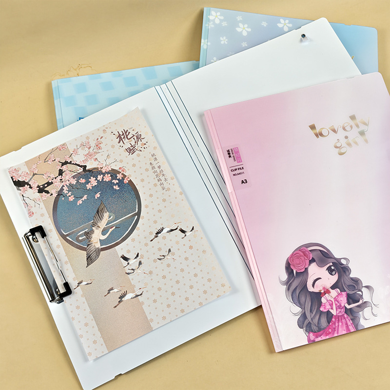 a3试卷收纳袋多层学习卷子文件袋小学初中高中透明奖状整理收纳册详情2