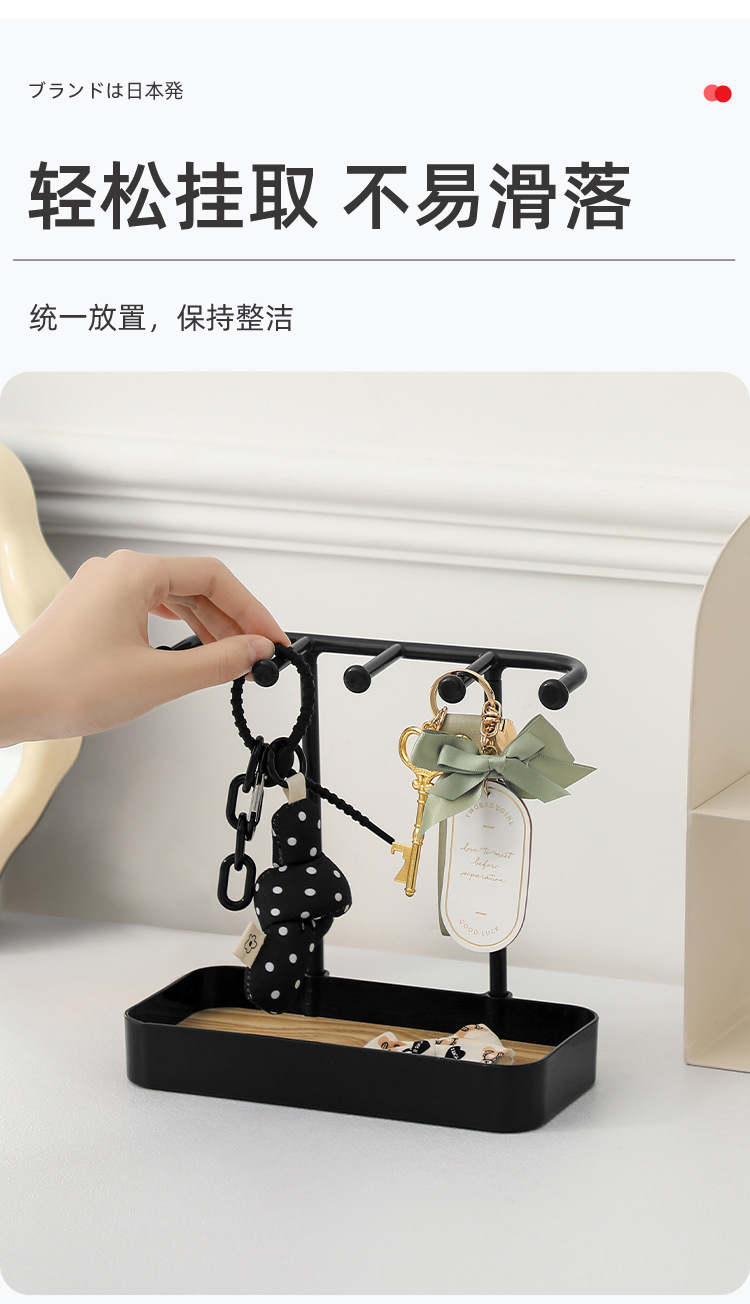 Vante household jewelry rack, storage and hanging rack, jewelry, hand, necklace, ring, earring rack, hair accessory and exquisite display rack pic 10