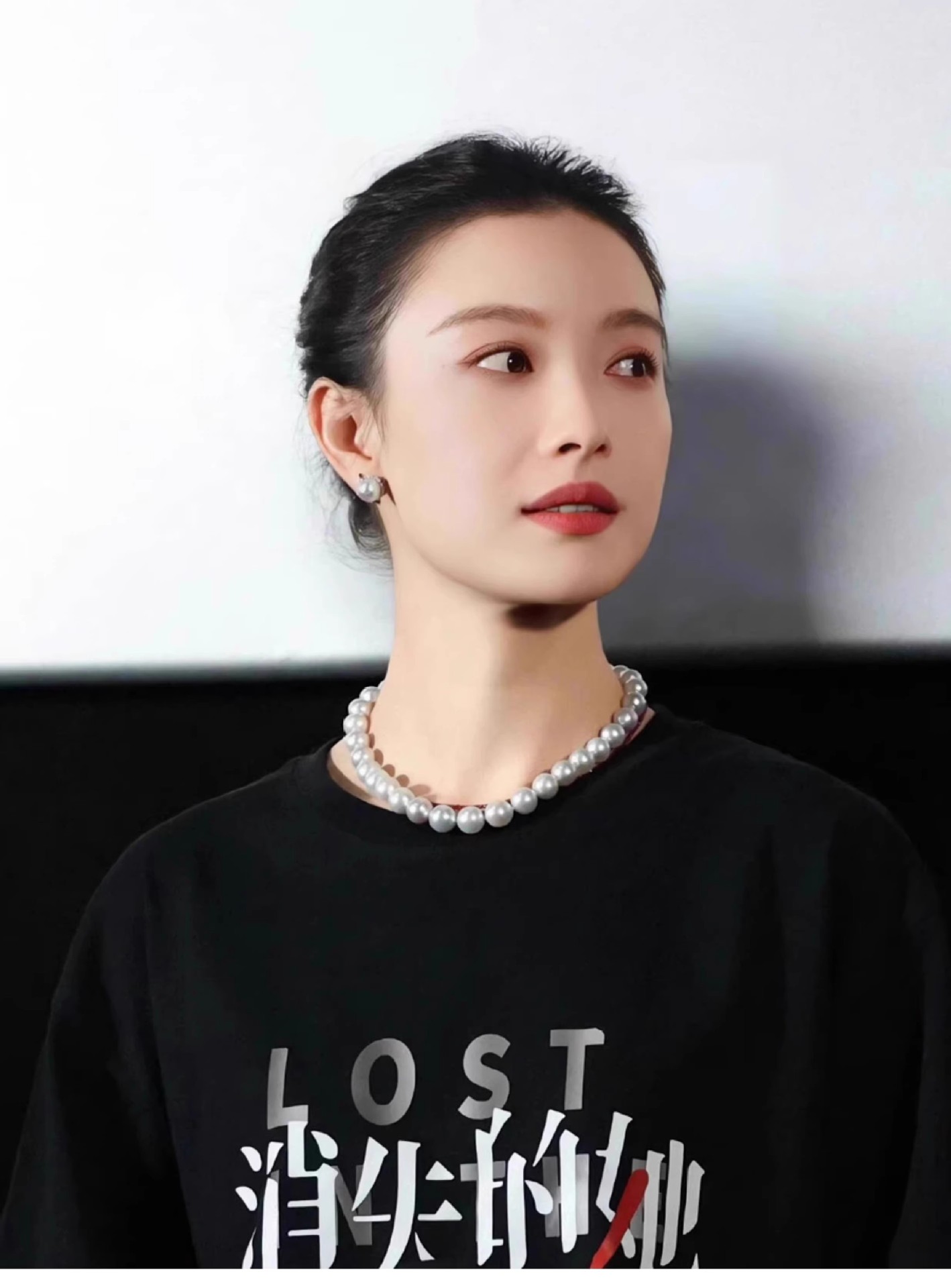 天然澳母贝珍珠项链925银元宝扣强光高品质贝珠澳白项链工厂批发详情24