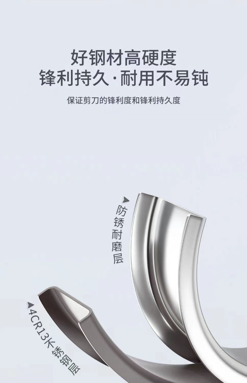 德国精工理发美发剪刀打薄碎发剪平牙剪理发店发型师专业理发剪子详情16