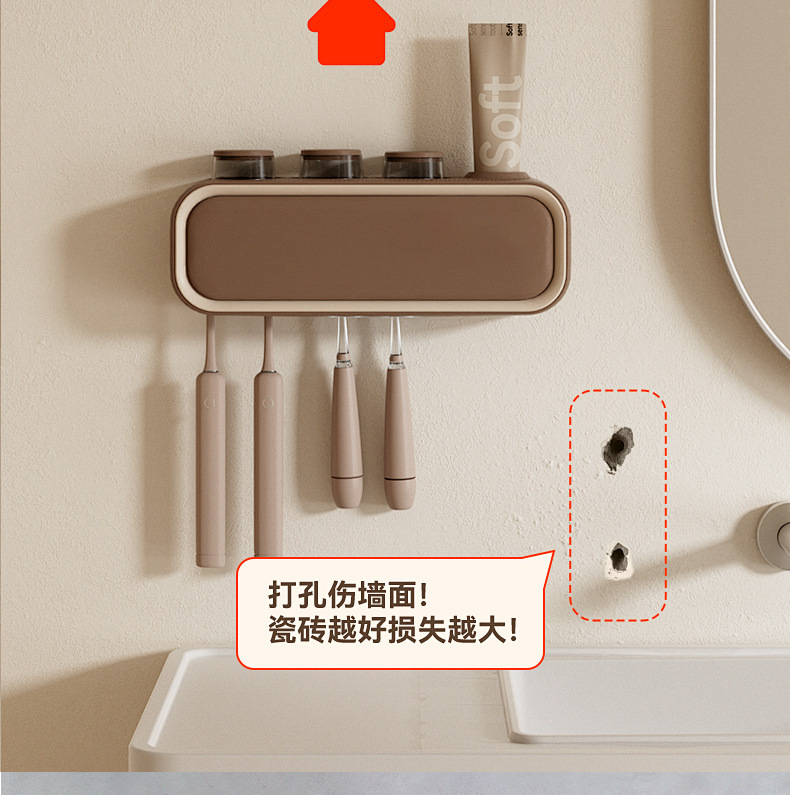 Accesorios fábrica sin traza gancho sin perforación gancho pegajoso cuarto de baño cocina bebé hebilla fuerte multifunción transparente gancho pic 6