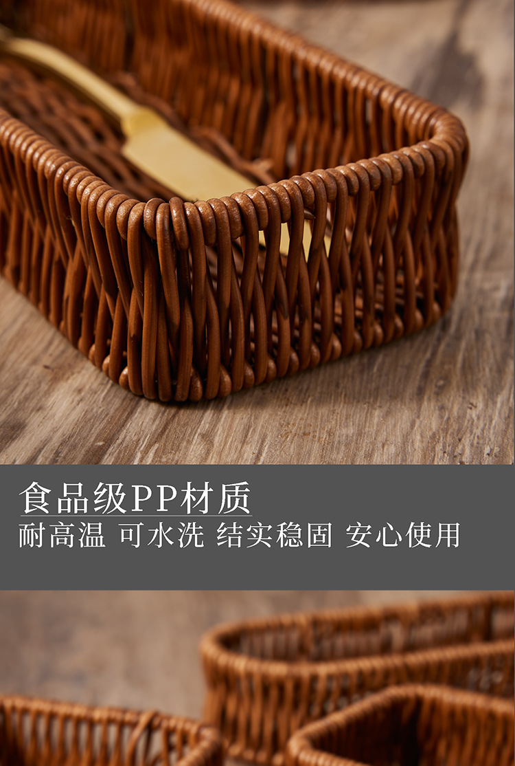 Wholesale of commercial chopstick storage boxes, chopstick holders, spoons, chopstick buckets, countertop knives, forks, chopstick baskets, kitchen anti-mold chopstick cages pic 6