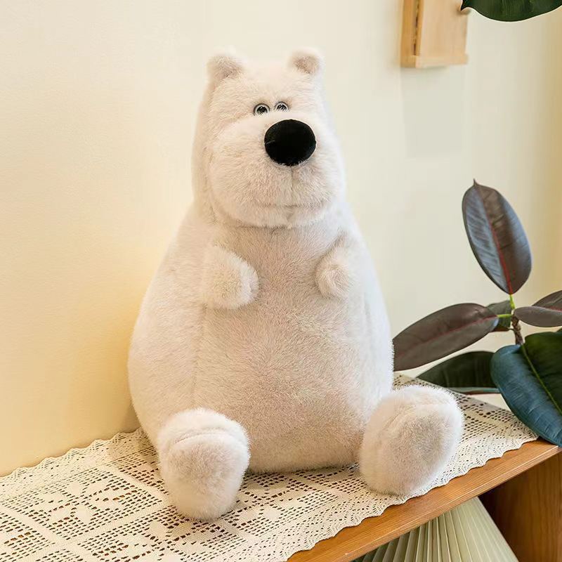 土拨鼠抱枕小熊毛绒公仔宝宝安抚玩偶批发跨境新款河马毛绒玩具秀绒玩具详情2