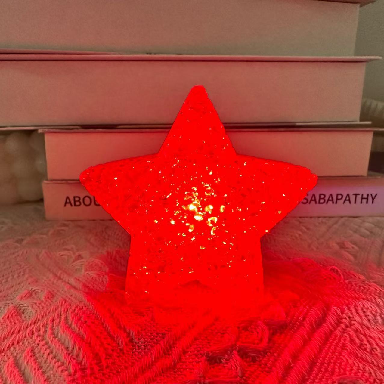 创意手持小星星夜灯手腕表演手拿发光五角星道具演唱会氛围灯批发详情21